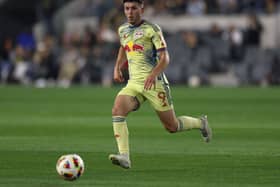 Scotland international Lewis Morgan in action for MLS side New York Red Bulls. Cr: Getty Images.