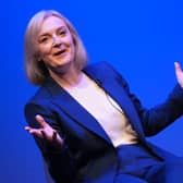 Liz Truss during the Conservative Party Conference at the International Convention Centre in Birmingham