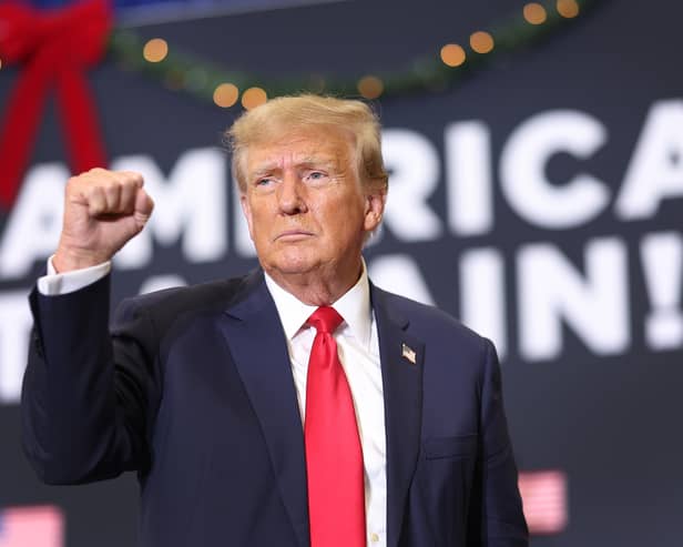 Donald Trump's re-election as US President could have a devastating effect on Ukraine's ability to defend itself (Picture: Scott Olson)