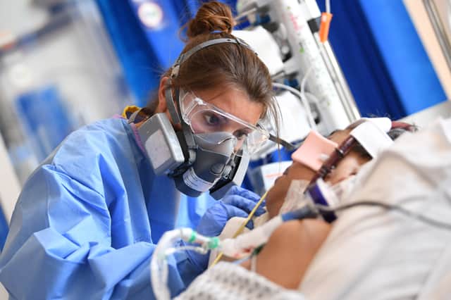 The NHS is supposed to be recovering from its extraordinary efforts during the Covid pandemic (Picture: Neil Hall)