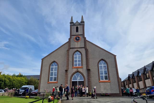 The Free Church of Scotland in Kenneth Street, Stornoway, on the Isle of Lewis.
