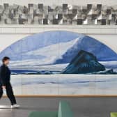 Installation view of This Fragile Earth at the University of Stirling