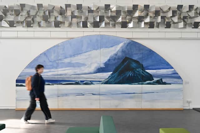Installation view of This Fragile Earth at the University of Stirling