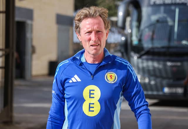 Scotland Under-21 head coach Scot Gemmill has named his squad for the Euro Championship qualification Group B deciders against Belgium and Kazakhstan. (Photo by Domenic Aquilina / SNS Group)