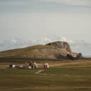 Fair Isle sits between Orkney and Shetland and has a population of around 50. PIC: Daniel Craanen