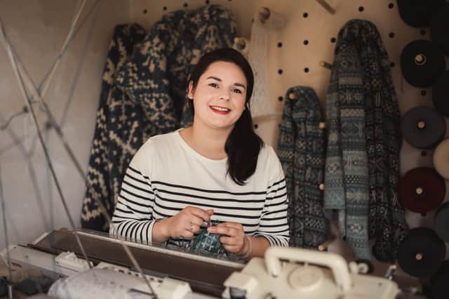 Marie Bruhat moved permanently from France to Fair Isle in 2017 after falling in love with the island two years before