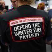 The UK Government's decision to means-test winter fuel payments to pensioners sparked protests at the Labour party conference last month (Picture: Ian Forsyth)