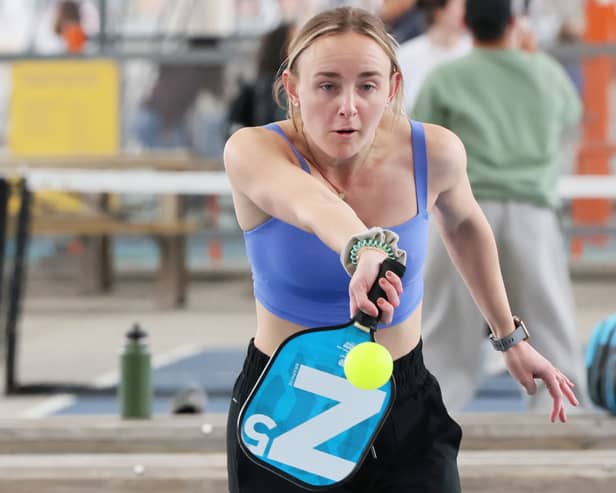 According to the US Sports & Fitness Industry Association, pickleball was the fastest-growing sport in America for the third year in a row in 2022 (Picture: Michael M. Santiago)