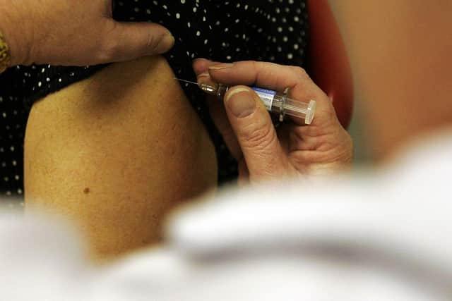 Members of the public have been urged to get vaccinated amid the spike in seasonal illnesses. Picture: Andrew Milligan/PA Wire