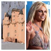 Britney Spears has posted on social media about a Scottish castle. Picture: Getty Images/NationalWorld