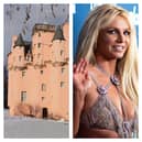 Britney Spears has posted on social media about a Scottish castle. Picture: Getty Images/NationalWorld
