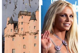 Britney Spears has posted on social media about a Scottish castle. Picture: Getty Images/NationalWorld
