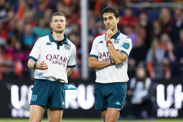 Officials need to take more responsibility on the pitch.