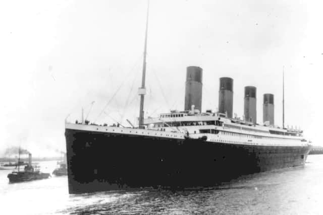 The Titanic leaves Southampton, England, on April 10, 1912, on her maiden - and only - voyage