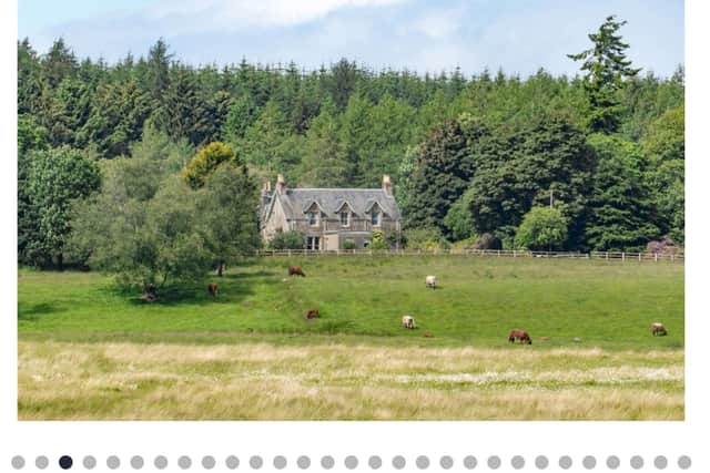 Cromlix Lodge and Home Farm is at the heart of the estate and can be bought separately for £3.5m.