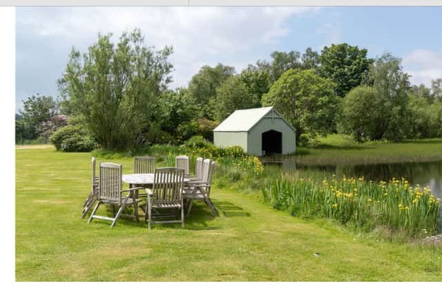 The boathouse : A perfect place for a spot of lunch. PIC: Savills.