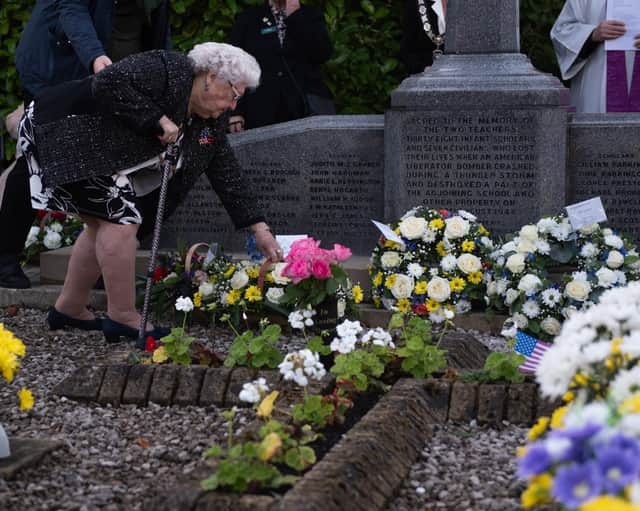 Ruby pays tribute to her classmates who were killed 80 years ago.