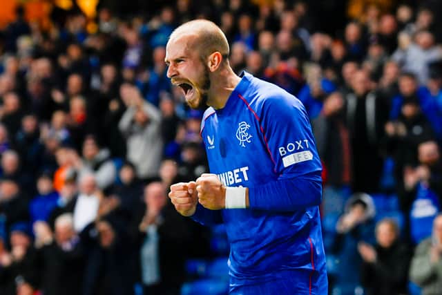 Vaclav Cerny was on target twice for Rangers.