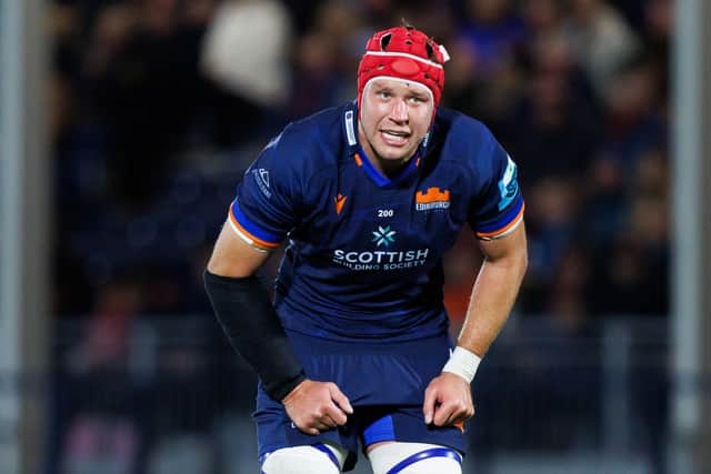 Grant Gilchrist scored a try in the second half.