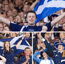 Here are 26 brilliant retro photos of Scotland fans celebrating the famous 1-0 win over France in 2006. Cr: SNS Group.