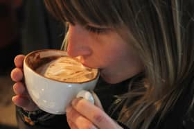Coffee can be a work of art that you are then encouraged to destroy by drinking (Picture: Sean Gallup)