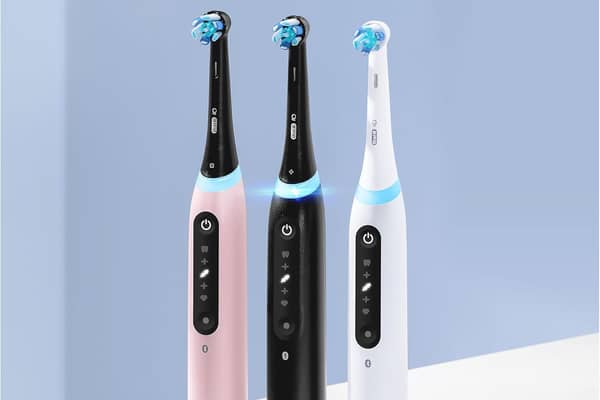 Oral-B iO5 electric toothbrushes use the latest Oral-B technology