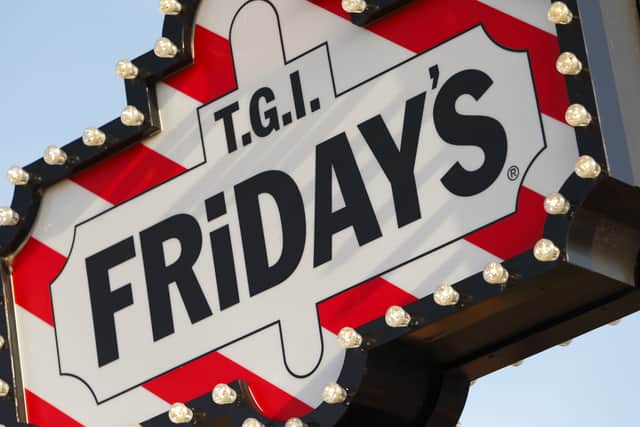 A total of 35 TGI Friday's restaurants in the UK are closing, including one in Scotland. Picture: PA