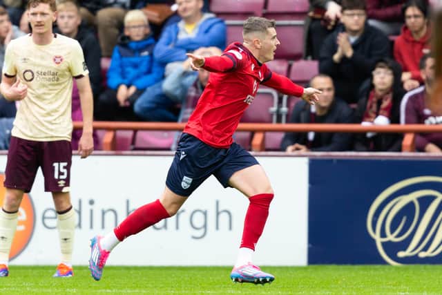 Ronan Hale has scored seven goals for Ross County this season.