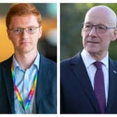 Ross Greer and John Swinney