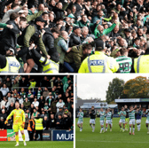 Here are 13 of the best photos of Celtic fans during the 2-1 win over Ross County.