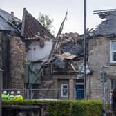 One man has died and three injured after an explosion at a property on Kellie Place, Alloa