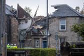 One man has died and three injured after an explosion at a property on Kellie Place, Alloa