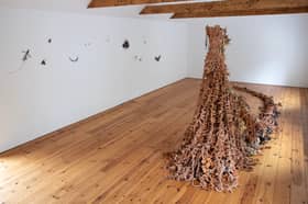 Installation view of the Chiara Camoni exhibition at Cample Line