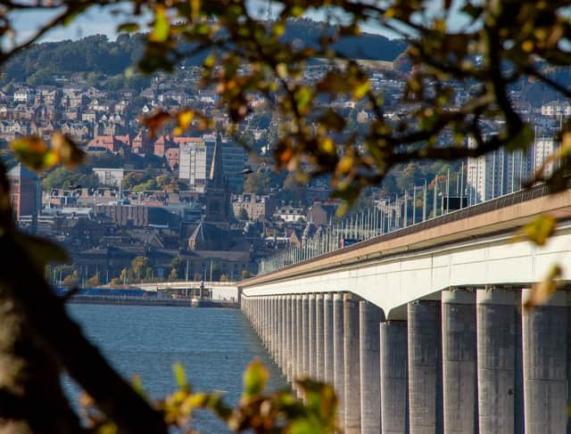The search is taking place in the River Tay