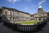 A general view of the University of Edinburgh Old College, Edinburgh. Picture: PA