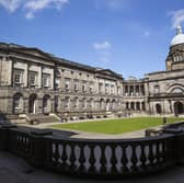 A general view of the University of Edinburgh Old College, Edinburgh. Picture: PA