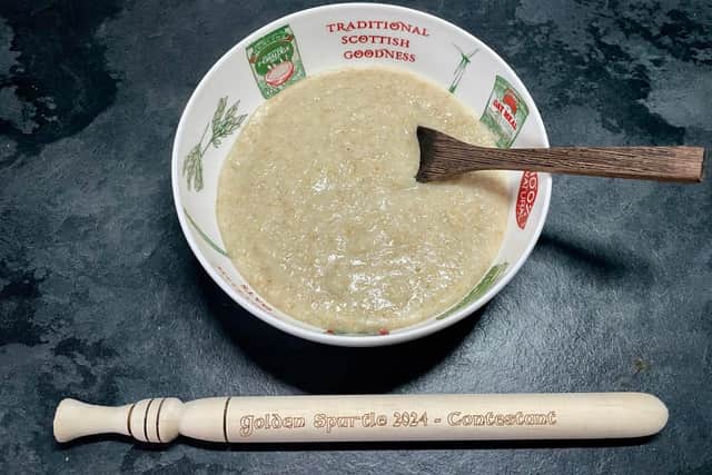 Chris Ormiston's award winning porridge. Picture: Courtesy Chris Ormiston/SWNS