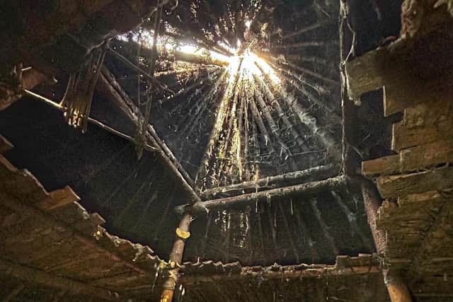 Inside the former Archaeolink museum in Aberdeenshire. Picture: Exploring with Natasha/SWNS