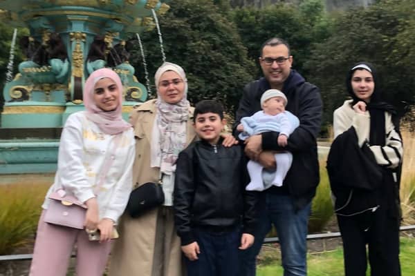 Amina Ahmed and her family are now beginning a new life in Edinburgh, but she hopes to return to Gaza one day.