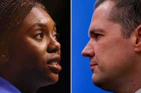 The next Conservative party leader will either be Kemi Badenoch or Robert Jenrick (Pictures: Dan Kitwood and Ian Forsyth)