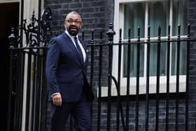 Former home secretary James Cleverly is out of the Tory leadership race. Picture: James Manning/PA Wire