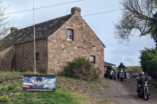 Harley Davidson founder's home in Scotland, the Davidson cottage, situated on the east coast of Scotland between Forfar and Brechin. Picture: Nyree Aitken/SWNS