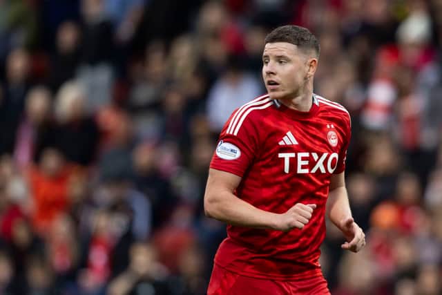 Kevin Nisbet is back in the international fold with Scotland. Cr: SNS Group.