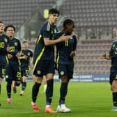 Scotland under-21s can take a step closer to qualification for the Euros in Slovakia next year this Friday at Tynecastle. Cr: SNS Group.