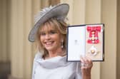 Dame Ann Gloag after being made a Dame Commander at an investiture ceremony at Buckingham Palace, London. Picture: Dominic Lipinski/PA Wire 