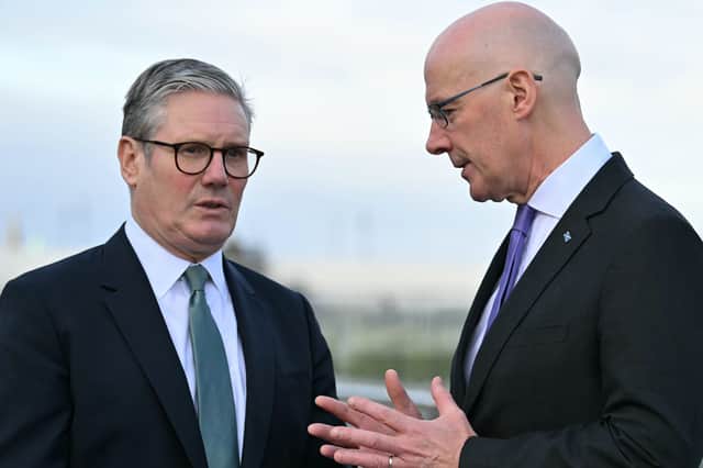 There is a pressing need for Keir Starmer and John Swinney to work together on protecting people's livelihoods during the transition to a net-zero economy (Picture: Andy Buchanan)