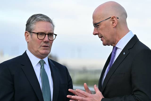 There is a pressing need for Keir Starmer and John Swinney to work together on protecting people's livelihoods during the transition to a net-zero economy (Picture: Andy Buchanan)