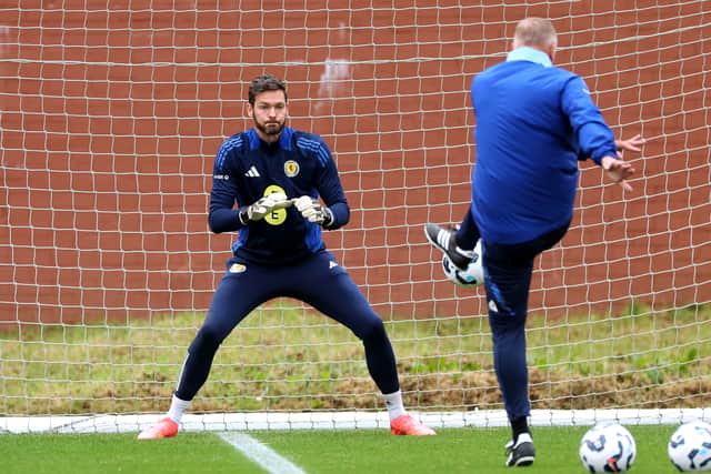 Craig Gordon is set to start in goal at the age of 41.