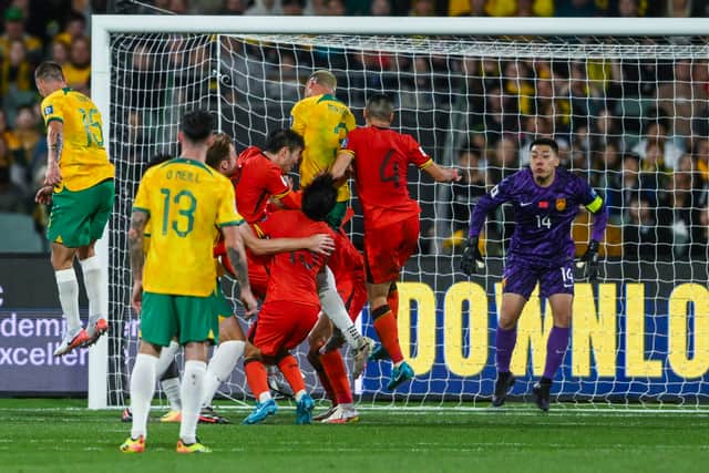 Lewis Miller powers home Australia's equaliser.