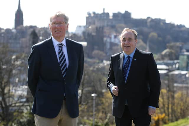 Kenny MacAskill and Alex Salmond.
